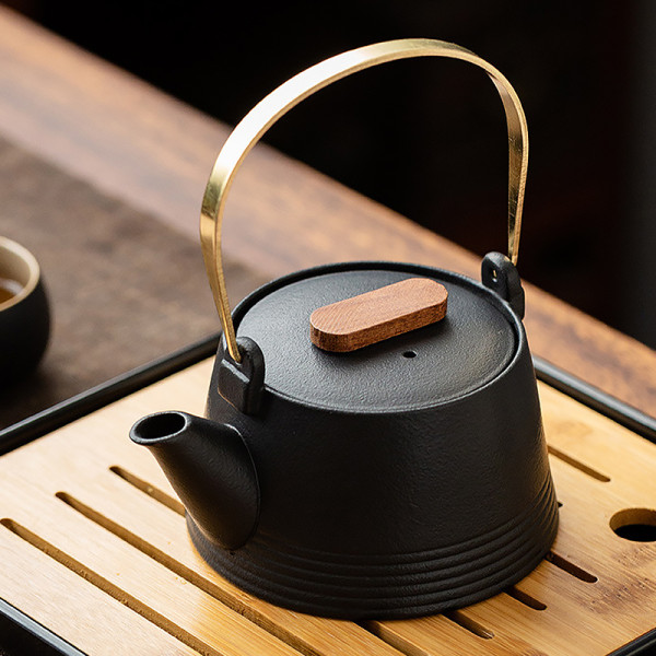 Дорожный набор для чайной церемонии керамический Black