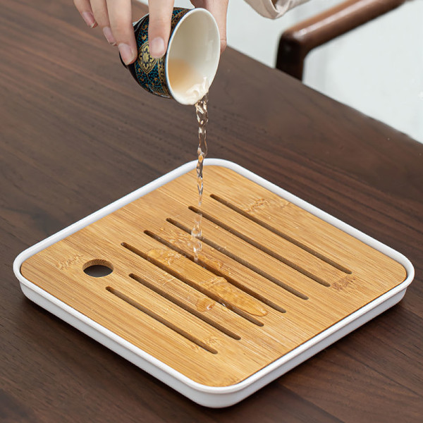 Дорожный набор для чайной церемонии керамический Blue