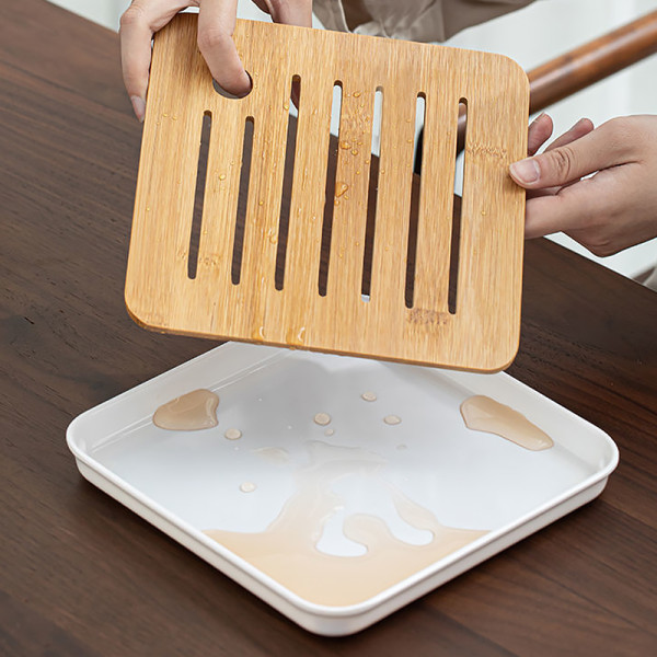 Дорожный набор для чайной церемонии керамический Green Sand