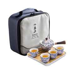 Дорожный набор для чайной церемонии керамический Lotos