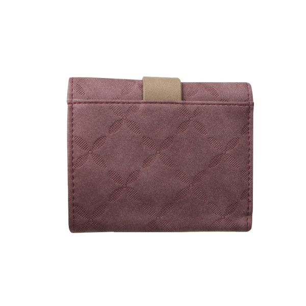 Женский кошелек Prettyzys 987 клатч с пряжкой повседневный Red