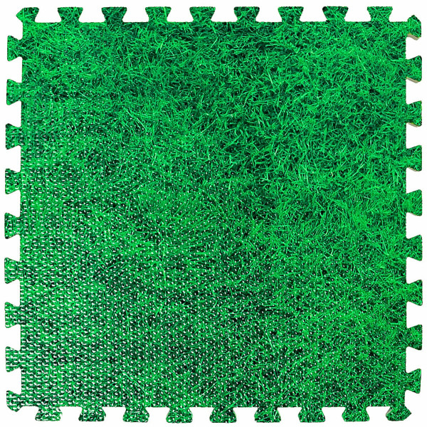 Підлога пазл - модульне підлогове покриття 600x600x10мм Зелена трава (МР4) SW-00000153