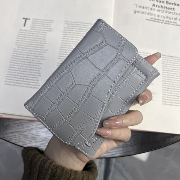 Женский кошелек EASTERN STAR C393-1 для купюр и карт повседневный Gray