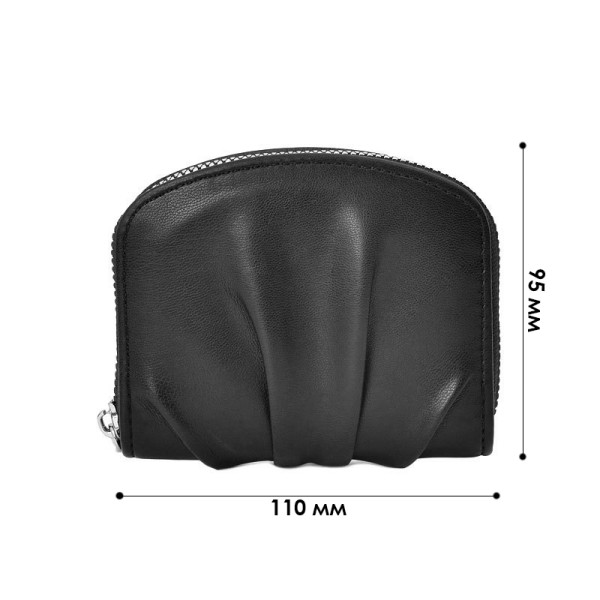 Женский кошелек EASTERN STAR C508-1 для купюр карт и монет на молнии повседневный Black