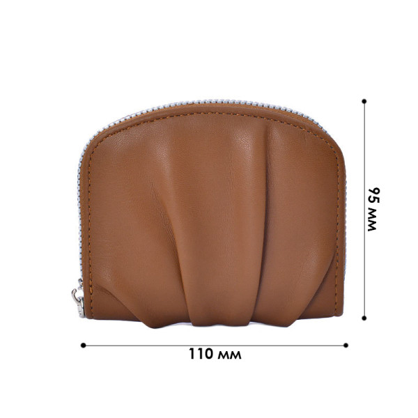 Женский кошелек EASTERN STAR C508-1 для купюр карт и монет на молнии повседневный Brown