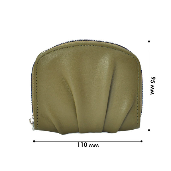 Женский кошелек EASTERN STAR C508-1 для купюр карт и монет на молнии повседневный Dark Green