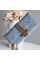 Женский кошелек Prettyzys PT18-989 клатч с пряжкой повседневный Blue