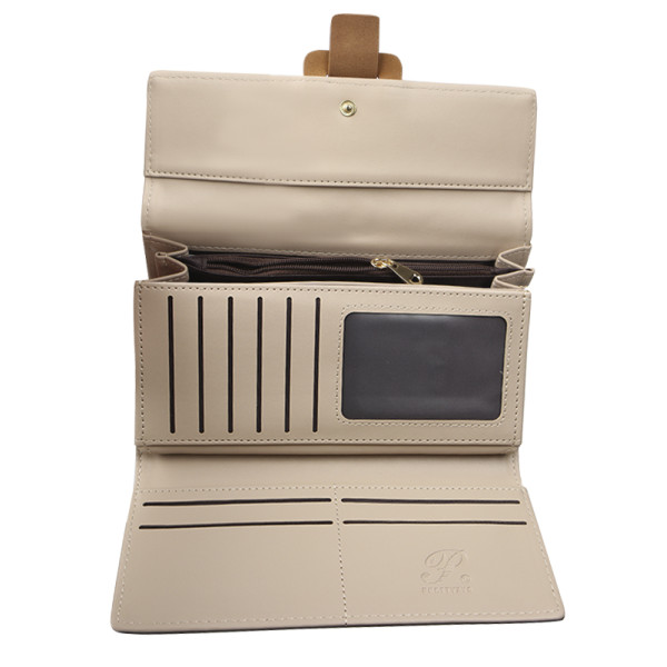 Женский кошелек Prettyzys PT18-989 клатч с пряжкой повседневный Green