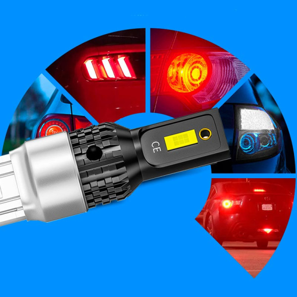 Автомобильная светодиодная лампа поворот+стоп сигнал DXZ G-B-3570 T20-7440 30W