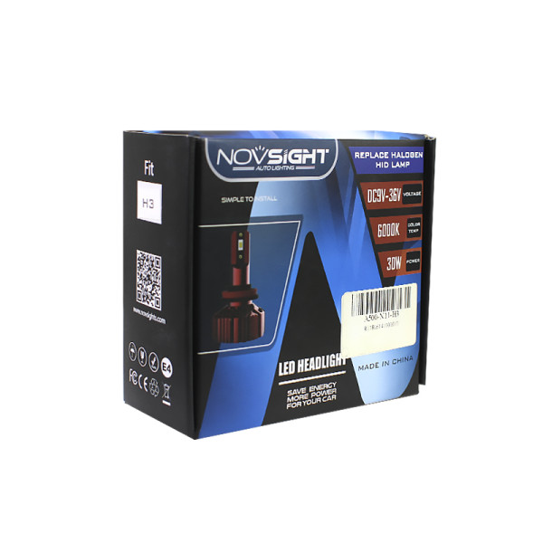Автомобильные светодиодные лампы для фар NightEye A500-N11-H3