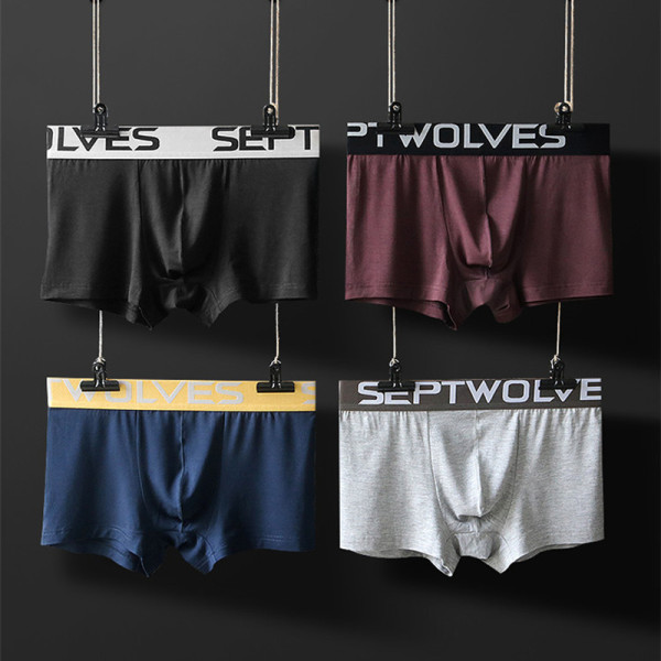 Набор из 4 шт трусов мужских боксеров Septwolves 7002 XL