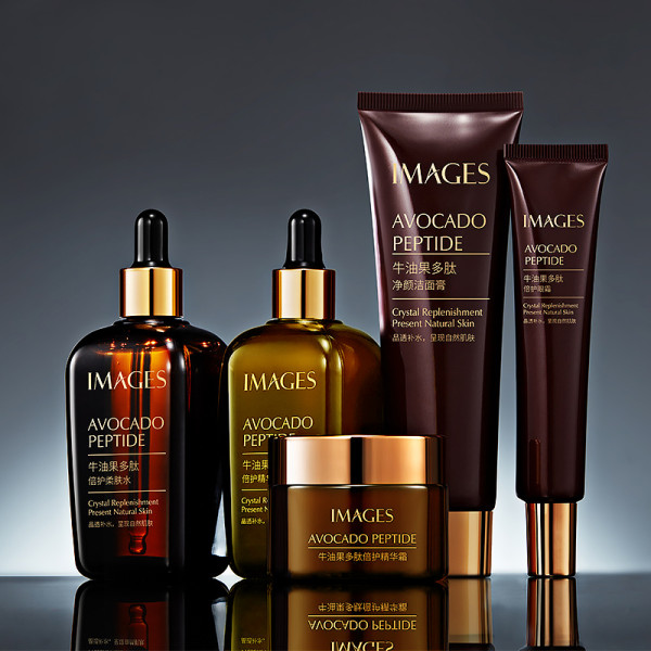 Набор по уходу за лицом IMAGES Beauty Avocado Peptide 5 в 1 с пептидами авокадо