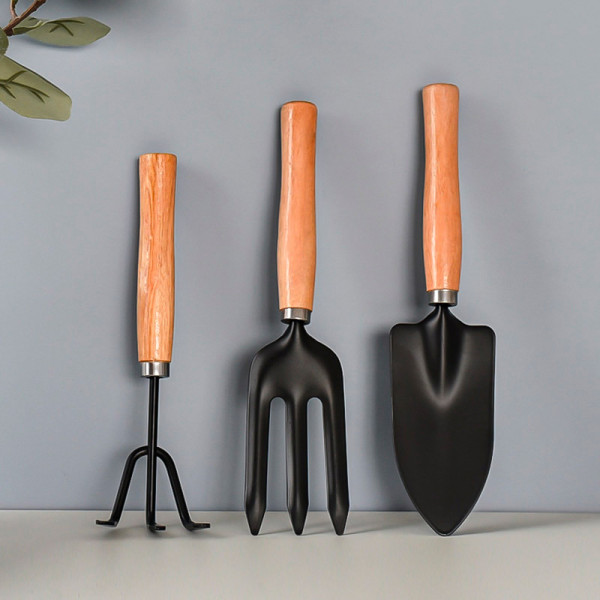 Набор садовый 3 предметов SY-3911 для дома 2 лопатки 1 грабли