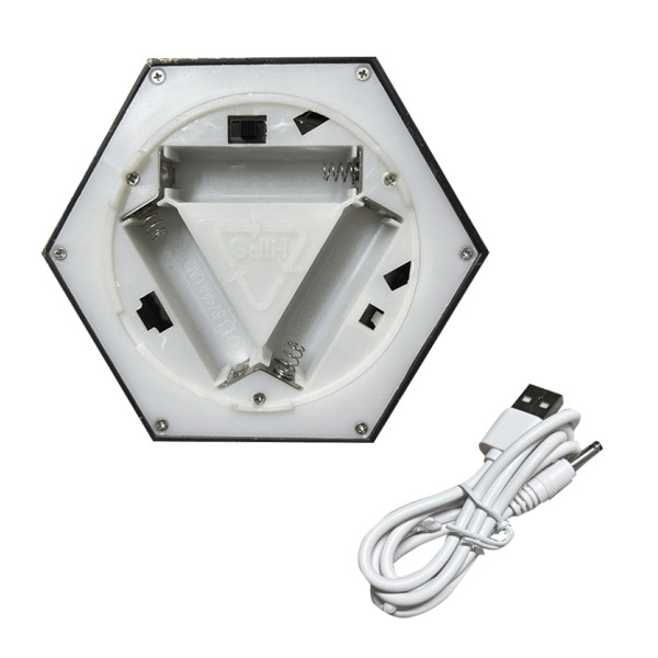 Декоративный фонарь новогодний 2024 12*12*24 см рождественское украшения для дома подвесной с подсветкой Дед Мороз