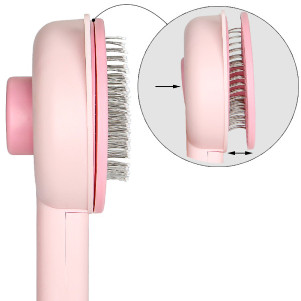 Расческа для шерсти животных Taotaopets 07A3304 Pink