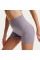 Шорты женские 1802# бесшовные для фитнеса пуш ап push up Лиловый M