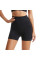 Шорты женские 1802# бесшовные для фитнеса пуш ап push up Черный S