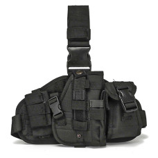 Кобура тактическая набедренная универсальная AOKALI Outdoor B38 Black