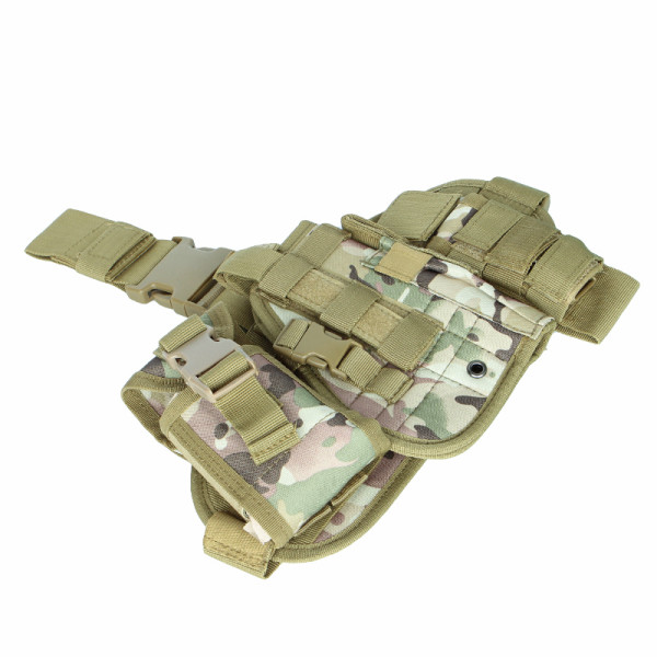 Кобура тактическая набедренная универсальная AOKALI Outdoor B38 Camouflage CP