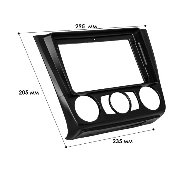 Переходная рамка BMW 1 Series E88 E82 E81 E87 2007-2011 MC (7106) 9"