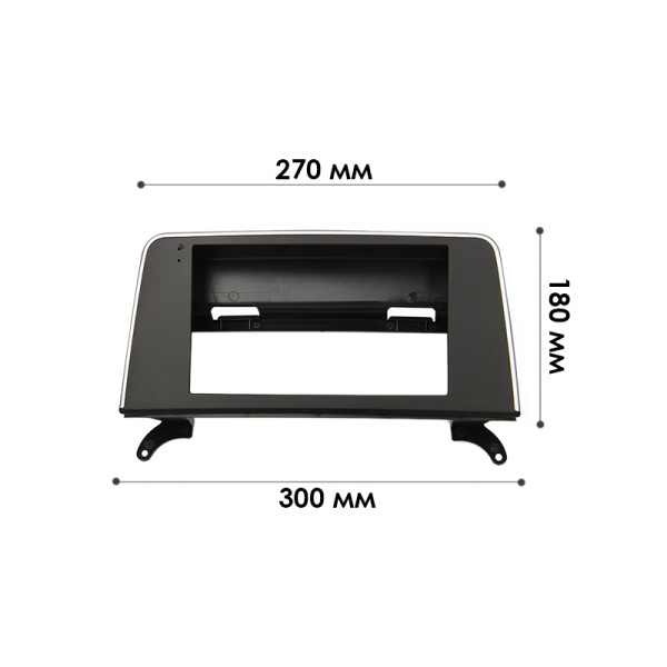 Переходная рамка BMW X5 (E70) 2007-2012 X6 (E71) 2007-2014 (5195) 9"