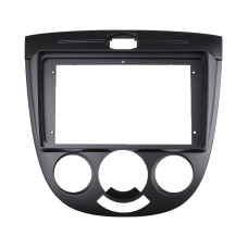 Переходная рамка Buick Excelle HRV 2004-2008 Chevrolet Lacetti 2004-2013 Nubira 2004-2008 Manual AC (6694) 9" Black