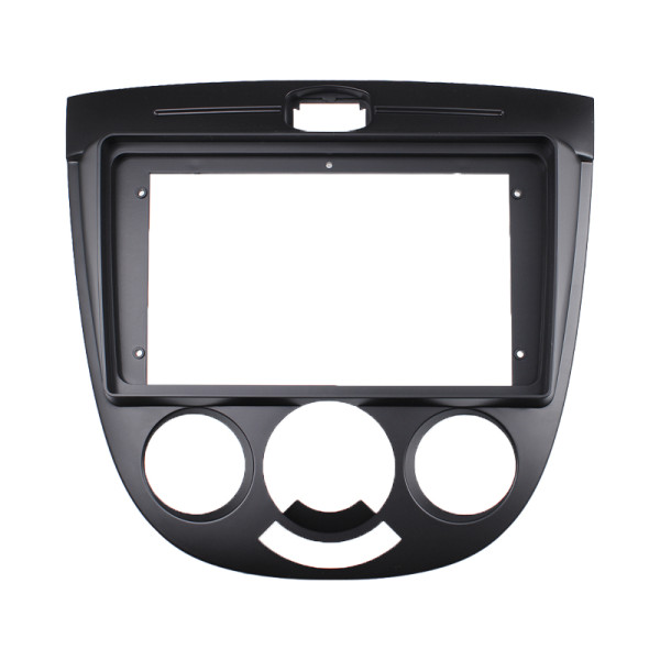 Переходная рамка Buick Excelle HRV 2004-2008 Chevrolet Lacetti 2004-2013 Nubira 2004-2008 Manual AC (6694) 9" Black