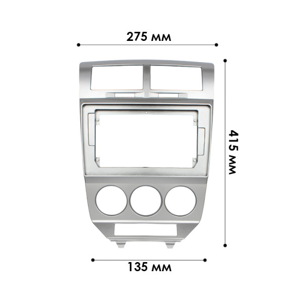 Переходная рамка Dodge Caliber 2007-2008 (5620) 10.1"