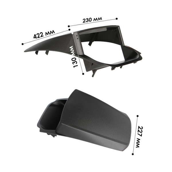 Переходная рамка Ford EcoSport 2012-2017 Ver. 3 (7816) 9"