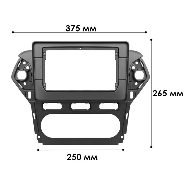 Переходная рамка Ford Mondeo 2010-2014 (7053) 10"
