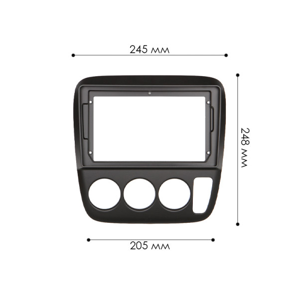 Переходная рамка Honda CR-V 1995-2001 (6450) 9"
