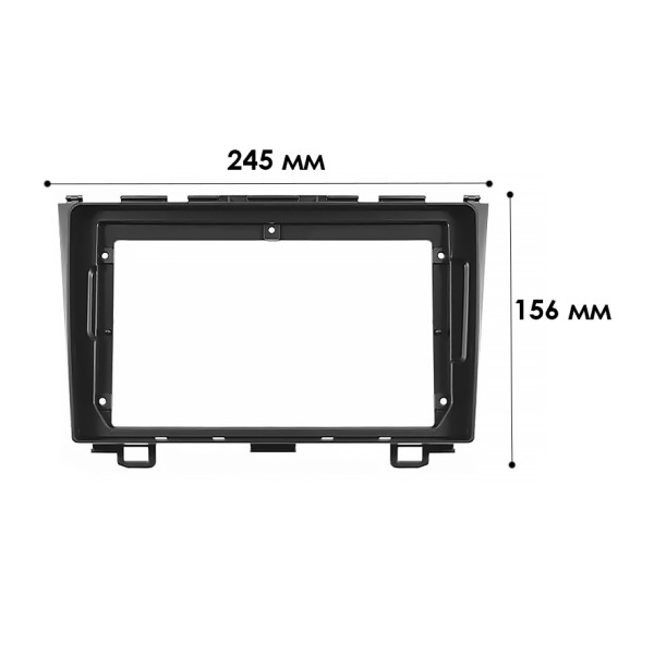 Переходная рамка Honda CR-V 2007-2011 (HO 090N) 9" Black