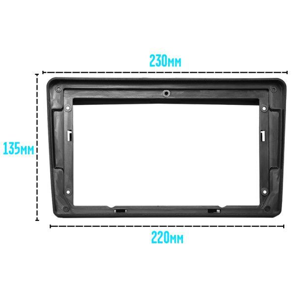 Переходная рамка Hyundai Grandeur (TG) 2005-2011 Azera (TG) 2006-2011 (7292) 9"