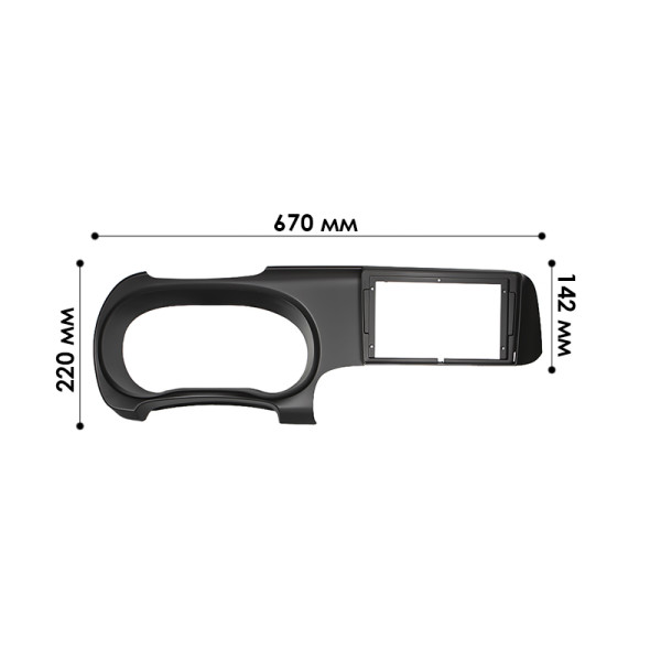 Переходная рамка Hyundai i10 2019+ 9" (7499)