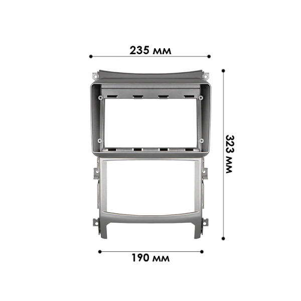 Переходная рамка Hyundai IX55 2008-2012 Veracruz 2007-2012 (7453) 9"