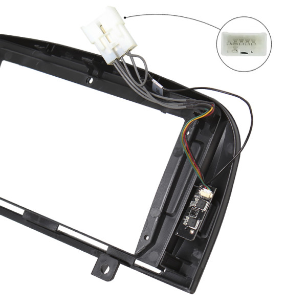 Переходная рамка Hyundai Sonata (NF) 2004-2008 (HY 187N) 9" Black