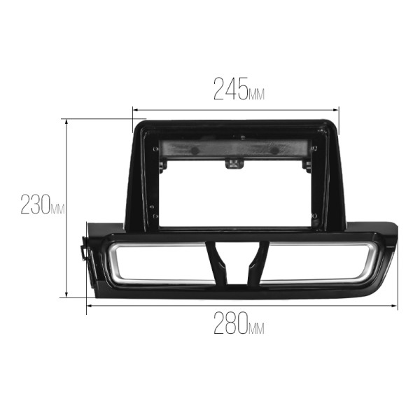 Переходная рамка Kia Forte 2018-2019 (7004) 9"