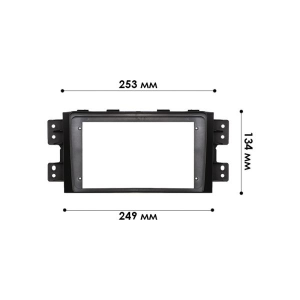 Переходная рамка Kia Mohave (HM) 2008-2019 Borrego (HM) 2008-2011 (7275) 9"