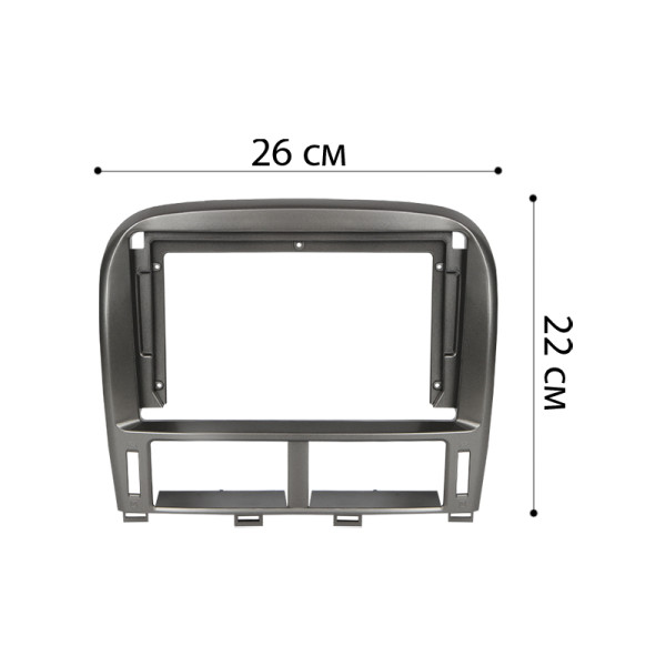 Переходная рамка Lexus LS430 XF30 LS 430 Toyota Celsior XF30 III ver.2 2000-2006 9" (4630)
