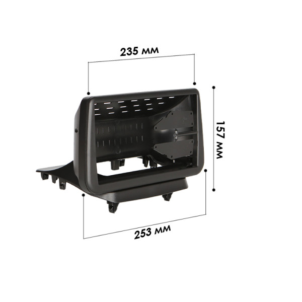 Переходная рамка Mazda 2 2014+ Demio 2014+ CX-3 2014+ (7452) 9"