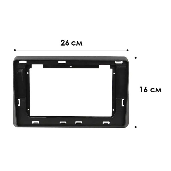 Переходная рамка Renault Master 2019+ Opel Movano 2019-2021 Nissan NV400 2020+ 10.1" (4622)