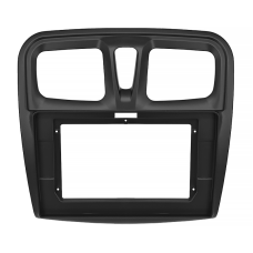 Переходная рамка Renault Sandero 2013+ Logan 2012+ Dacia Sandero 2013-2020 Logan 2012-2020 (6985) 10,1" Black