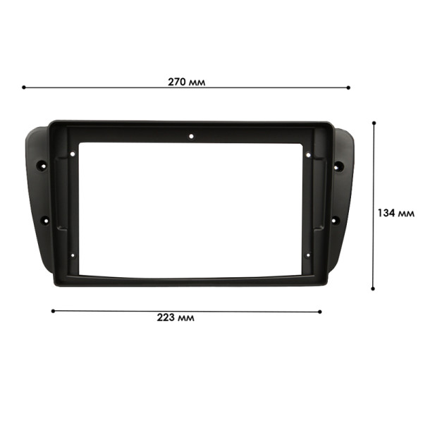 Переходная рамка Seat Ibiza 2008-2015 (6856) 9"