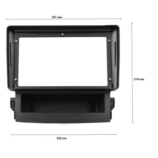 Переходная рамка Subaru Forester 2018-2021 Impreza 2017-2020 (6958) 9"