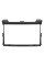 Переходная рамка Toyota Land Cruiser Prado (120) 2002-2009 Lexus GX 470 2002-2009 (6658) 9" Black