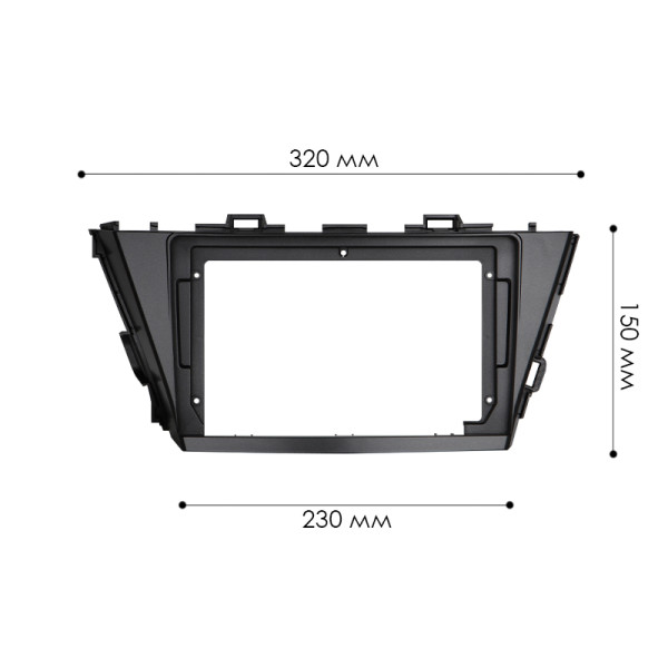 Переходная рамка Toyota Prius V 2012-2017 right wheel (6902) 9"