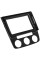 Переходная рамка Volkswagen Jetta 2005-2009 Golf 2003-2008 Auto AC (6881) 10.1"