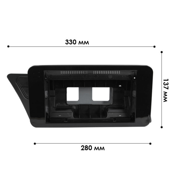 Штатный комплект переходная рамка с проводкой Audi A4 2009-2016 (полная комплектация) CAN-BUS (1234-357) 9"