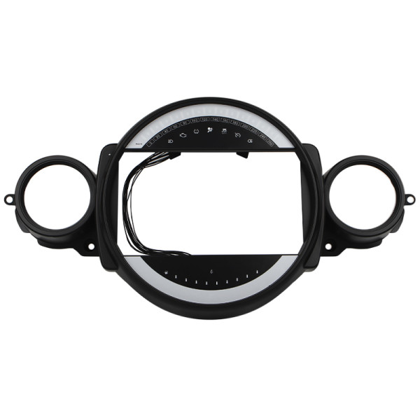 Штатный комплект переходная рамка BMW Mini 2007-2015 (1234-320) 9" + адаптер питания