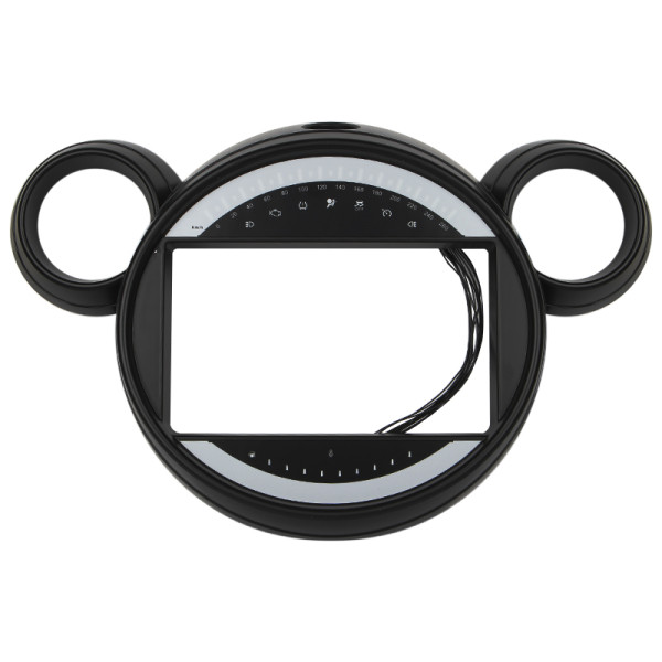 Штатный комплект переходная рамка BMW Mini 2010-2016 (1234-321) 9" + адаптер питания